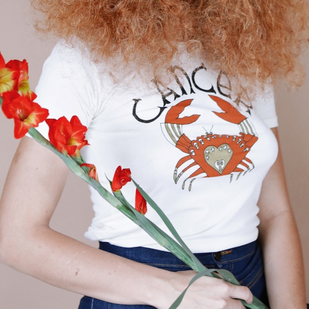 Sugarhigh Lovestoned Cancer Zodiac Shirt